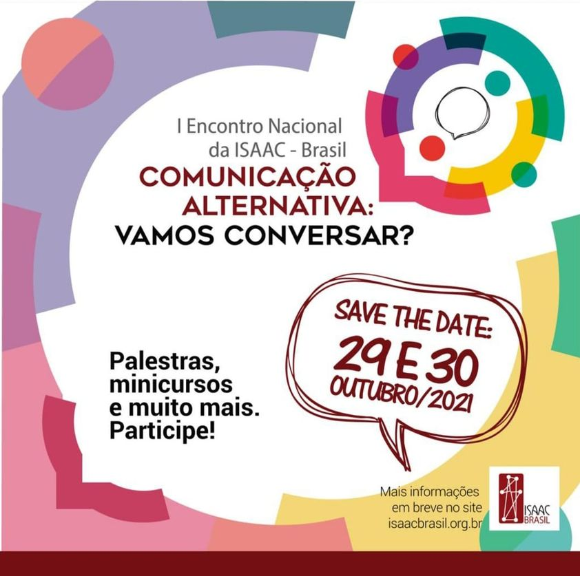 Save the Date: 29 E 30 Outubro/2021