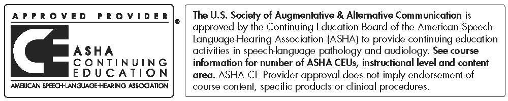 ASHA Continuing Education Units